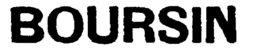 BOURSIN trademark