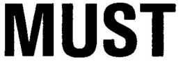 MUST trademark