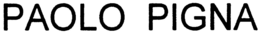 PAOLO PIGNA trademark