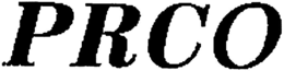 PRCO trademark
