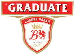 GRADUATE LUXURY VODKA B POLMOS BIALYSTOK S.A. 1928 trademark