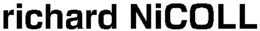 RICHARD NICOLL trademark