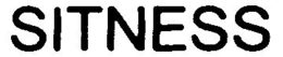 SITNESS trademark