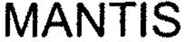 MANTIS trademark