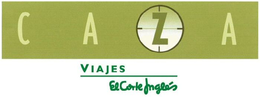 CAZA VIAJES EL CORTE INGLÉS trademark
