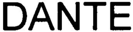 DANTE trademark