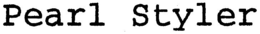 PEARL STYLER trademark