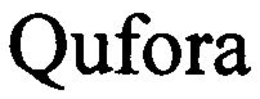 QUFORA trademark