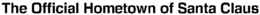 THE OFFICIAL HOMETOWN OF SANTA CLAUS trademark