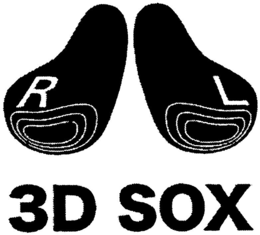 R L 3D SOX trademark