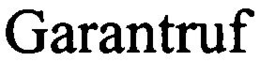 GARANTRUF trademark