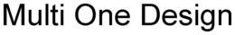 MULTI ONE DESIGN trademark