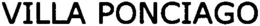 VILLA PONCIAGO trademark