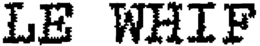 LE WHIF trademark