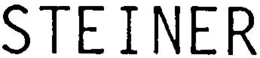STEINER trademark
