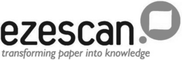 EZESCAN TRANSFORMING PAPER INTO KNOWLEDGE trademark