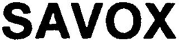 SAVOX trademark