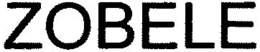 ZOBELE trademark