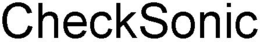 CHECKSONIC trademark