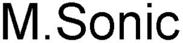 M.SONIC trademark
