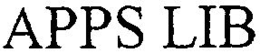 APPS LIB trademark
