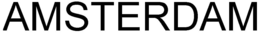 AMSTERDAM trademark