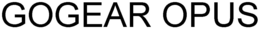 GOGEAR OPUS trademark