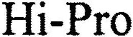 HI-PRO trademark