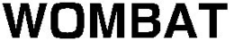 WOMBAT trademark