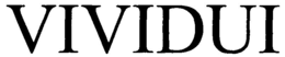VIVIDUI trademark