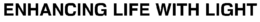 ENHANCING LIFE WITH LIGHT trademark