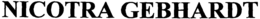 NICOTRA GEBHARDT trademark