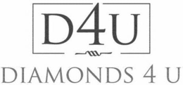 D4U DIAMONDS 4 U trademark