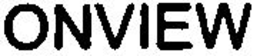 ONVIEW trademark