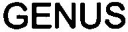 GENUS trademark