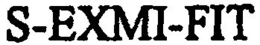 S-EXMI-FIT trademark