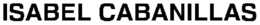 ISABEL CABANILLAS trademark