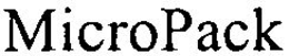 MICROPACK trademark