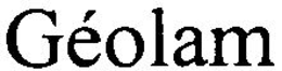 GÉOLAM trademark