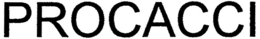 PROCACCI trademark