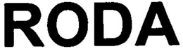 RODA trademark