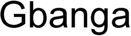 GBANGA trademark