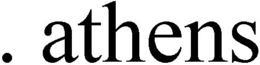 .ATHENS trademark