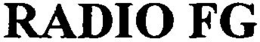 RADIO FG trademark