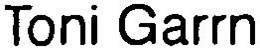 TONI GARRN trademark