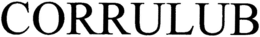 CORRULUB trademark