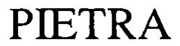 PIETRA trademark