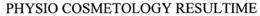 PHYSIO COSMETOLOGY RESULTIME trademark