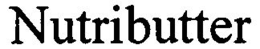 NUTRIBUTTER trademark