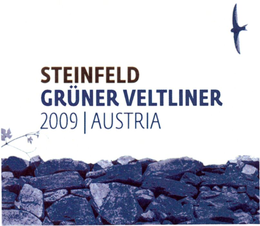 STEINFELD GRÜNER VELTLINER 2009 AUSTRIA trademark